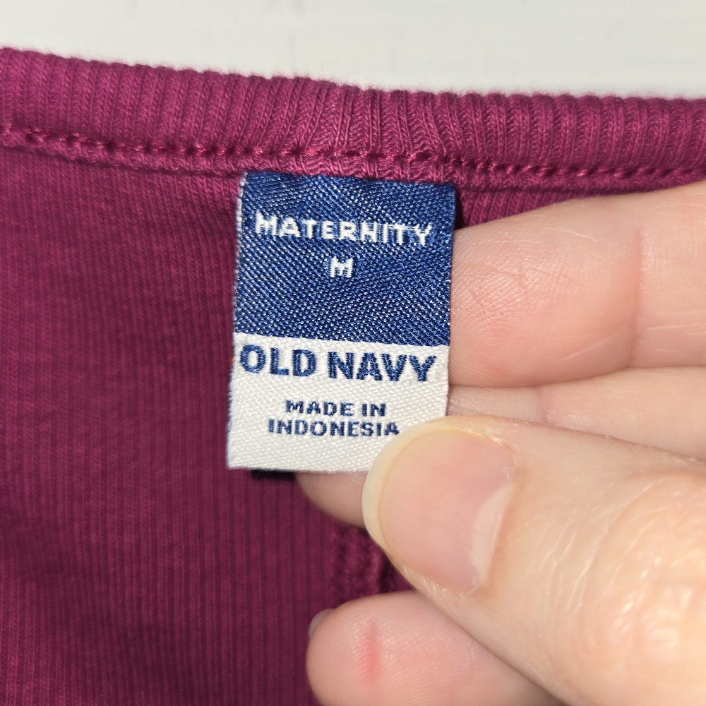 Old Navy Women's M Maternity Henley Bodycon Dress - Picture 5 of 11